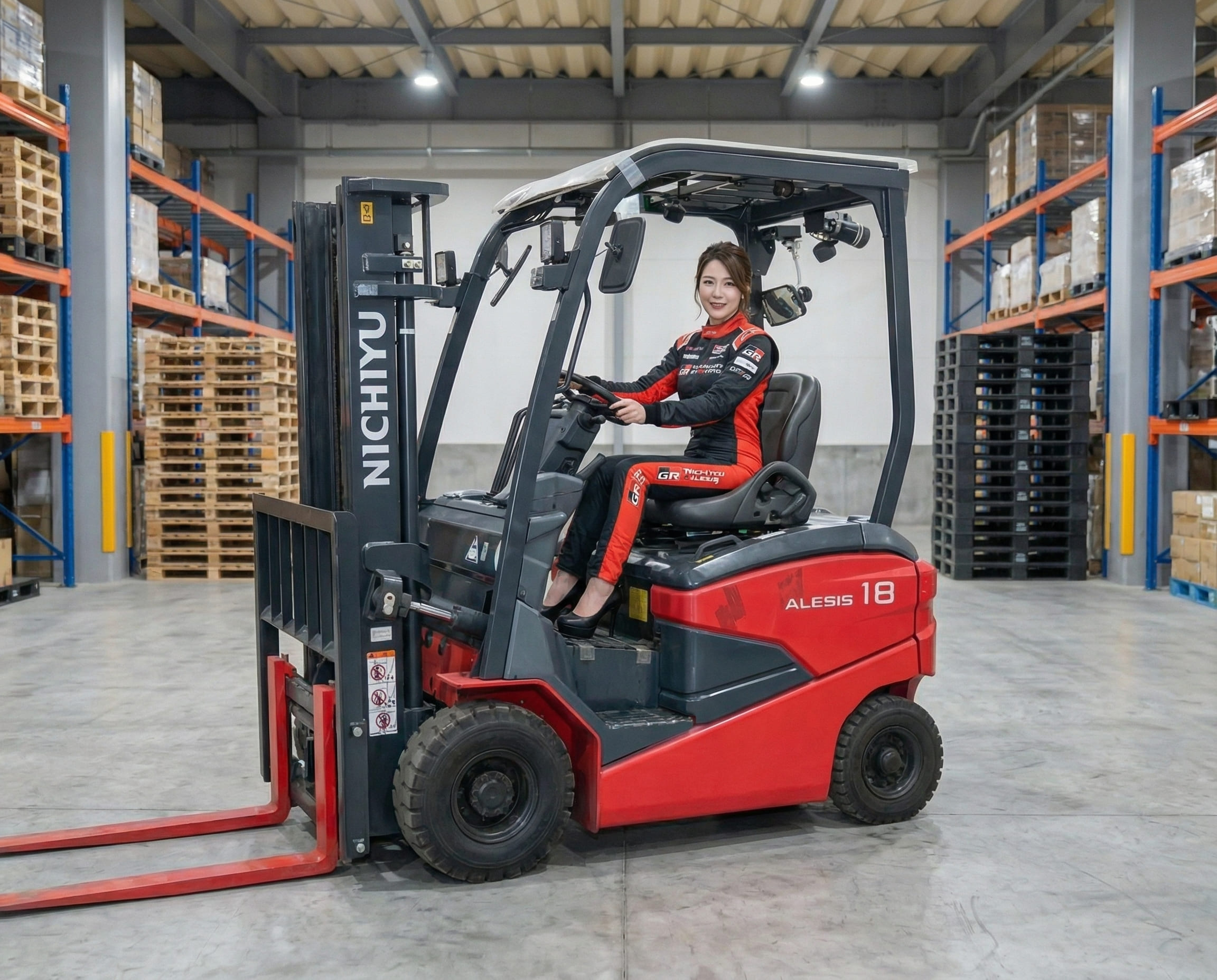 니찌유 1.8톤 카운터 지게차